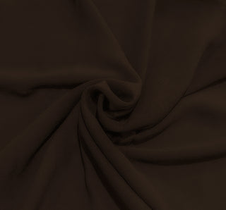 Premium Chiffon Hijab in Milk Brown