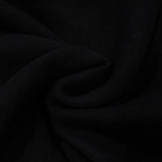 Plain Viscose Hijab in Black