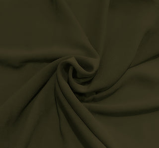 Premium Chiffon Hijab in Dark Olive